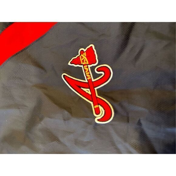 Reebok MLB Genuine Merchandise Atlanta Braves Full Zip Windbreaker Navy Men’s XL - Picture 4 of 7